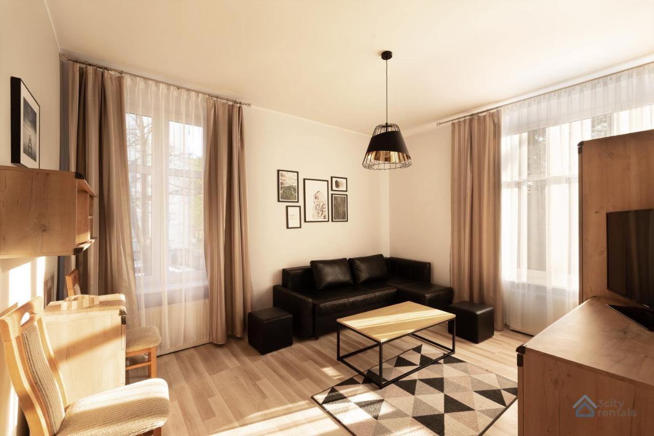 Tradycyjny Apartament 3City W Sopocie Blisko Plazy By Noclegi Renters 소포트 외부 사진